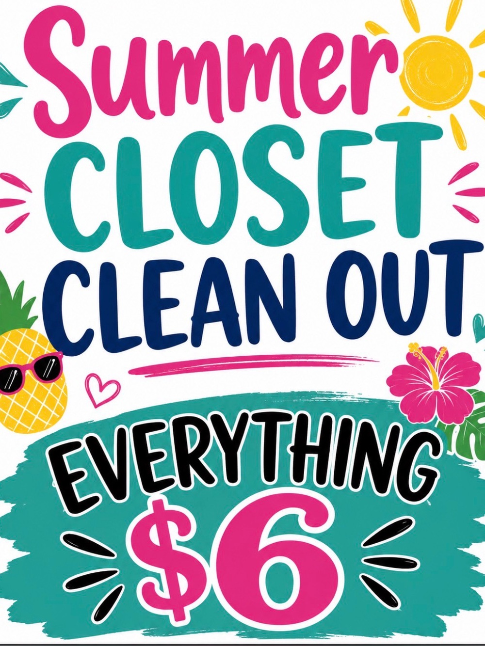 Closet clean out